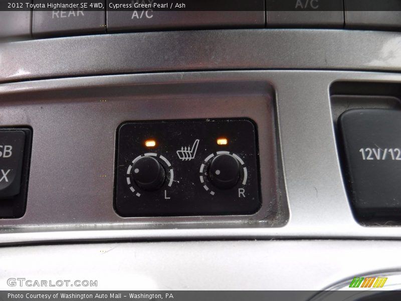 Cypress Green Pearl / Ash 2012 Toyota Highlander SE 4WD