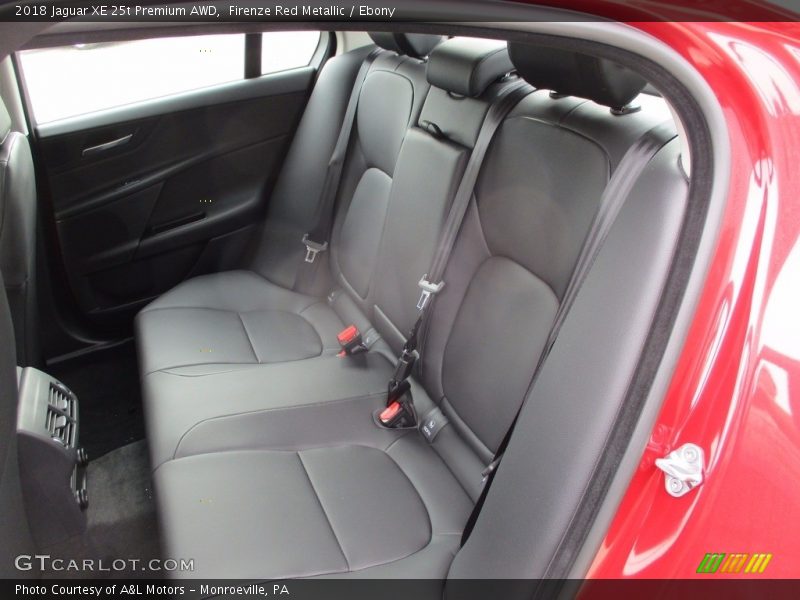 Firenze Red Metallic / Ebony 2018 Jaguar XE 25t Premium AWD