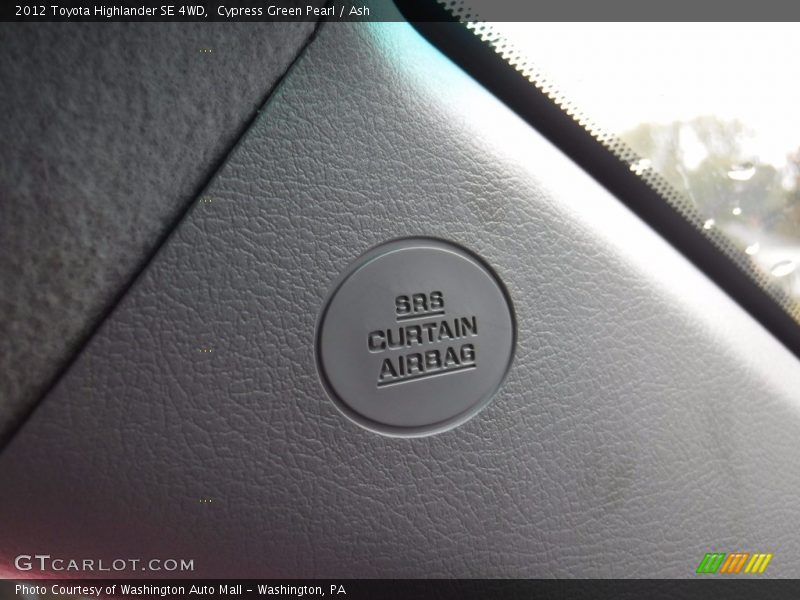 Cypress Green Pearl / Ash 2012 Toyota Highlander SE 4WD
