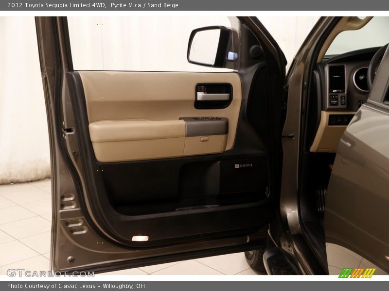 Pyrite Mica / Sand Beige 2012 Toyota Sequoia Limited 4WD