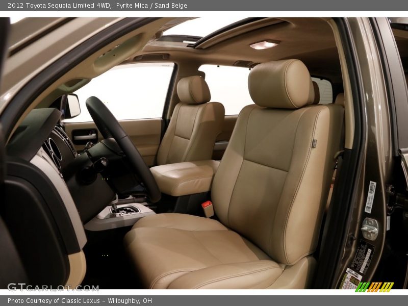 Pyrite Mica / Sand Beige 2012 Toyota Sequoia Limited 4WD