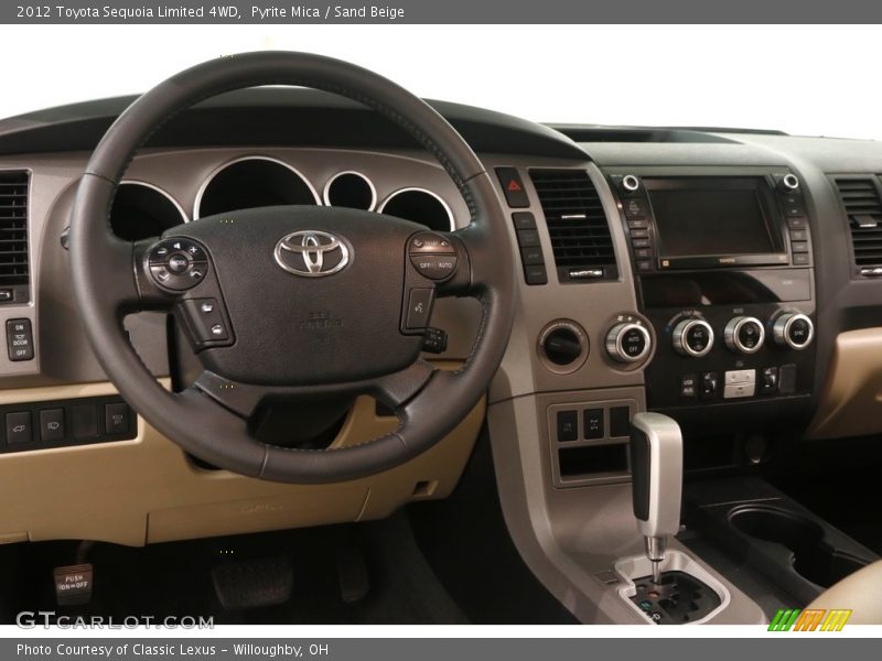 Pyrite Mica / Sand Beige 2012 Toyota Sequoia Limited 4WD