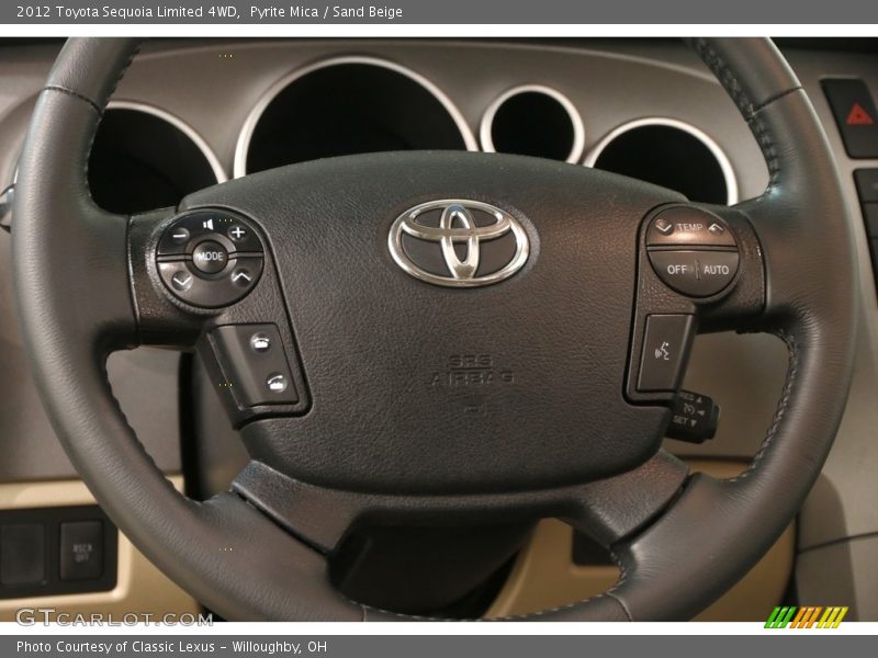 Pyrite Mica / Sand Beige 2012 Toyota Sequoia Limited 4WD