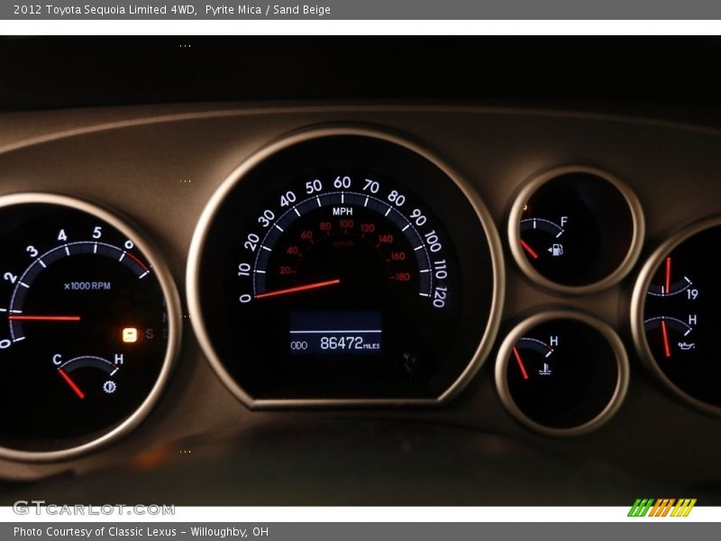 Pyrite Mica / Sand Beige 2012 Toyota Sequoia Limited 4WD