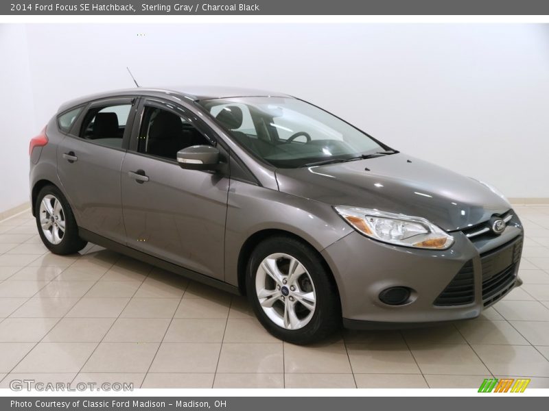 Sterling Gray / Charcoal Black 2014 Ford Focus SE Hatchback