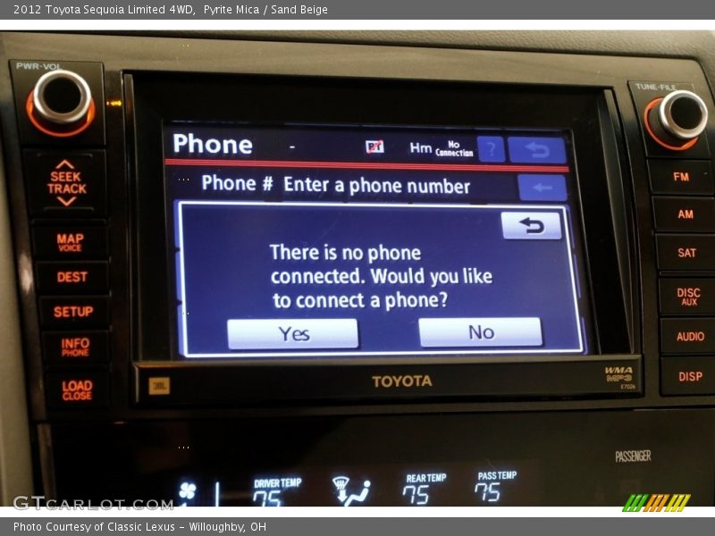 Pyrite Mica / Sand Beige 2012 Toyota Sequoia Limited 4WD