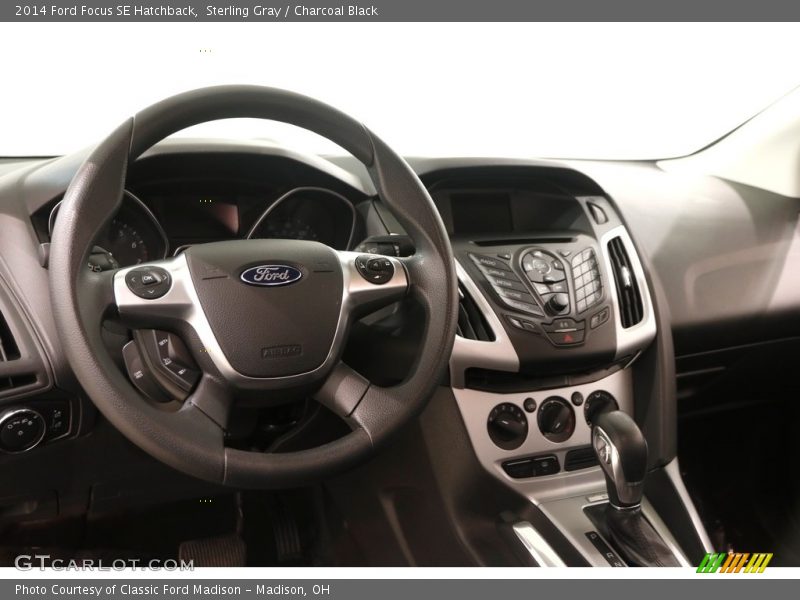 Sterling Gray / Charcoal Black 2014 Ford Focus SE Hatchback