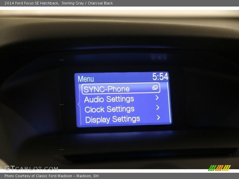 Sterling Gray / Charcoal Black 2014 Ford Focus SE Hatchback