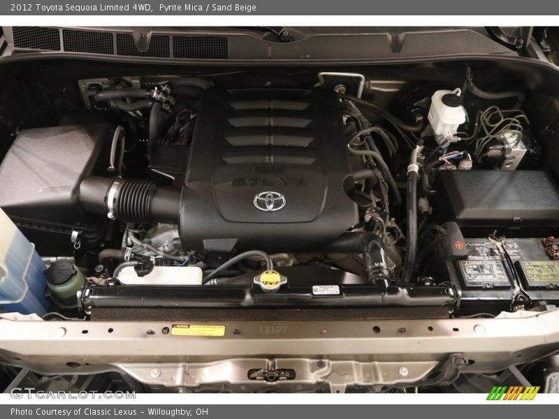 Pyrite Mica / Sand Beige 2012 Toyota Sequoia Limited 4WD
