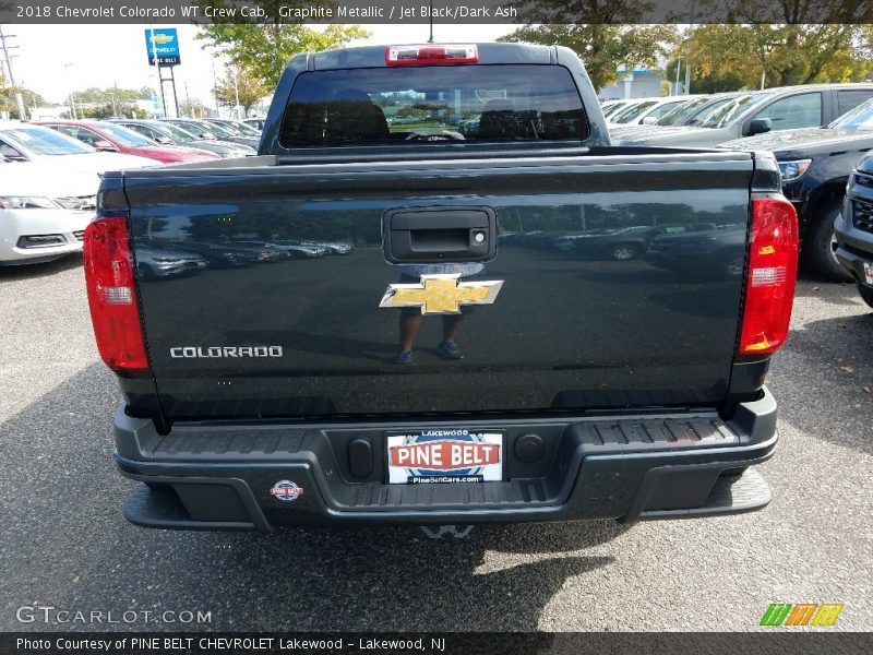 Graphite Metallic / Jet Black/Dark Ash 2018 Chevrolet Colorado WT Crew Cab