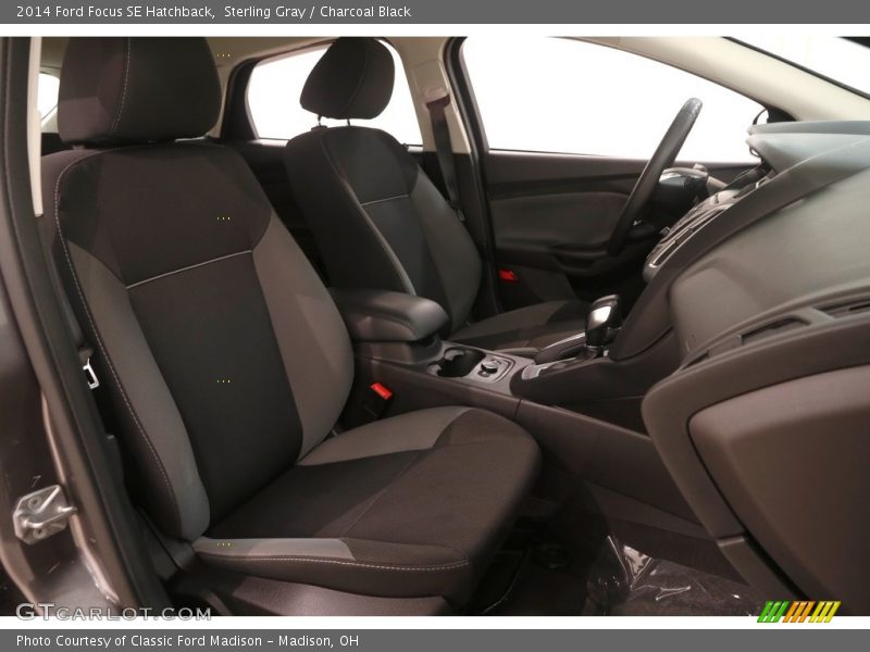 Sterling Gray / Charcoal Black 2014 Ford Focus SE Hatchback