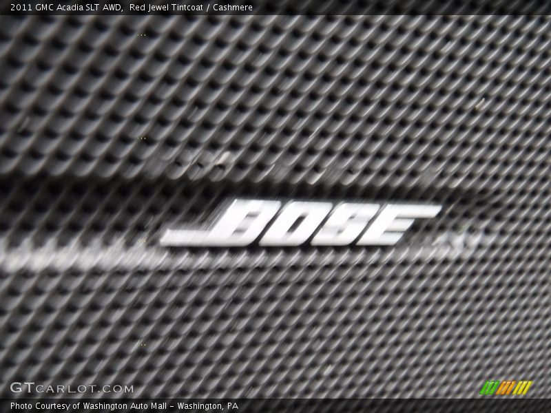 Red Jewel Tintcoat / Cashmere 2011 GMC Acadia SLT AWD