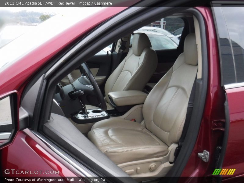 Red Jewel Tintcoat / Cashmere 2011 GMC Acadia SLT AWD