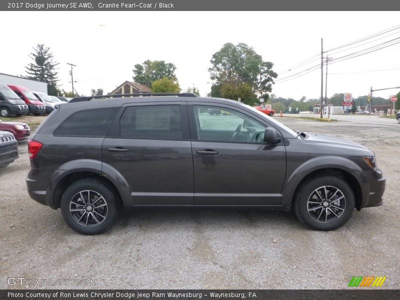 Granite Pearl-Coat / Black 2017 Dodge Journey SE AWD