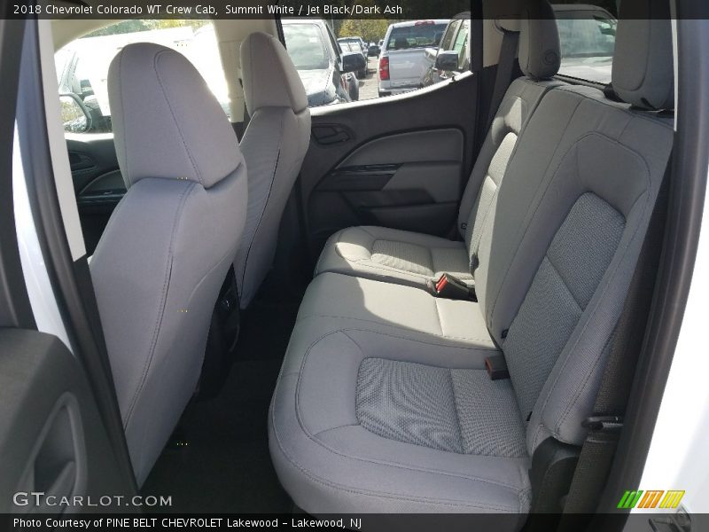 Summit White / Jet Black/Dark Ash 2018 Chevrolet Colorado WT Crew Cab