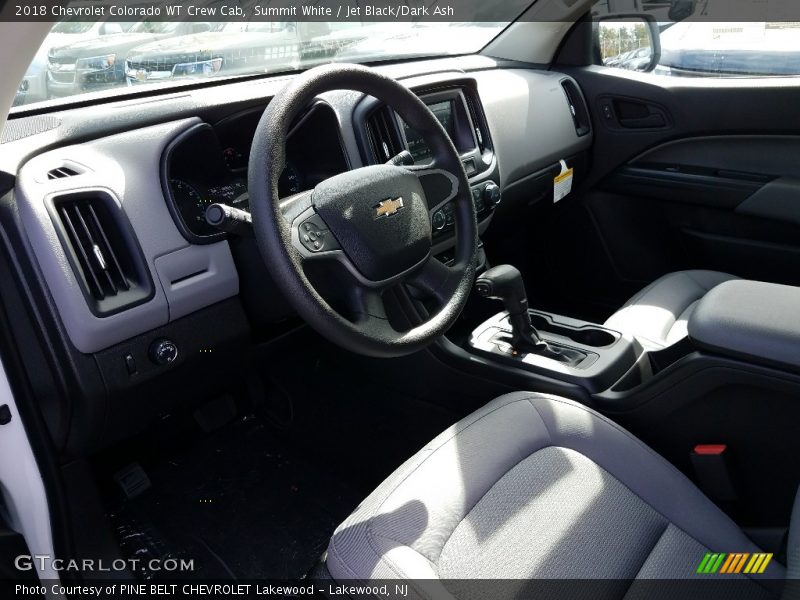 Summit White / Jet Black/Dark Ash 2018 Chevrolet Colorado WT Crew Cab