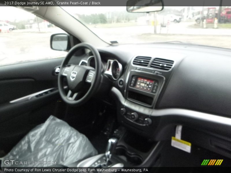Granite Pearl-Coat / Black 2017 Dodge Journey SE AWD