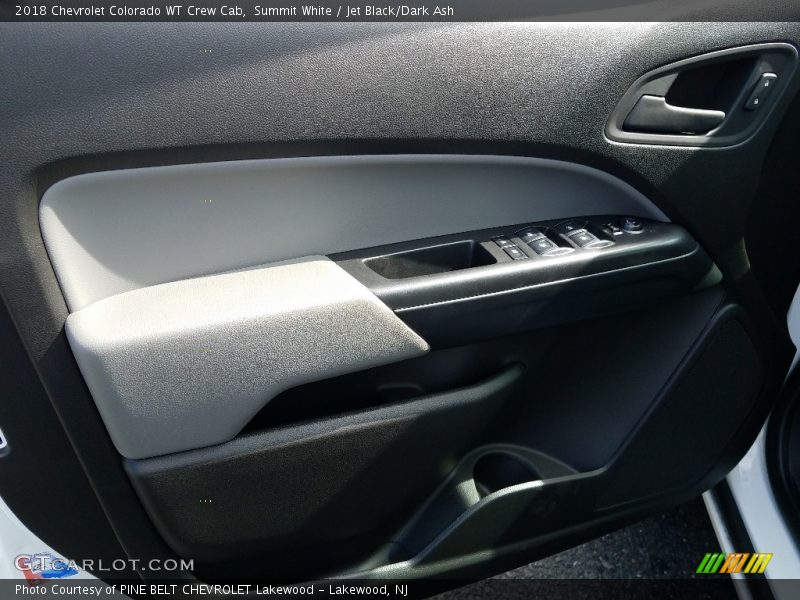 Summit White / Jet Black/Dark Ash 2018 Chevrolet Colorado WT Crew Cab