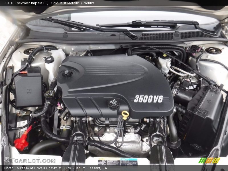 Gold Mist Metallic / Neutral 2010 Chevrolet Impala LT