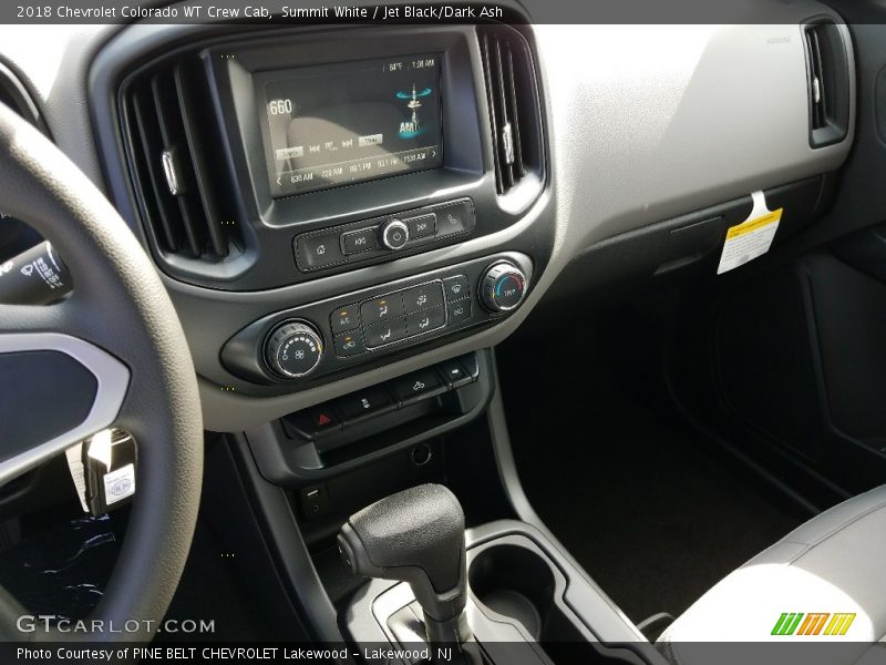 Summit White / Jet Black/Dark Ash 2018 Chevrolet Colorado WT Crew Cab
