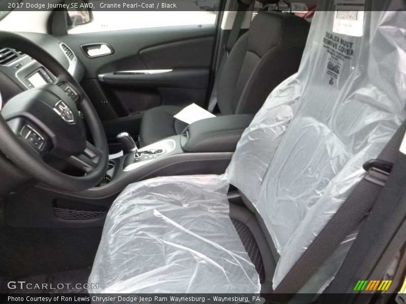 Granite Pearl-Coat / Black 2017 Dodge Journey SE AWD