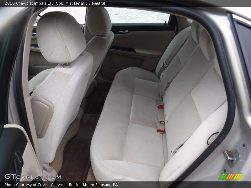 Gold Mist Metallic / Neutral 2010 Chevrolet Impala LT