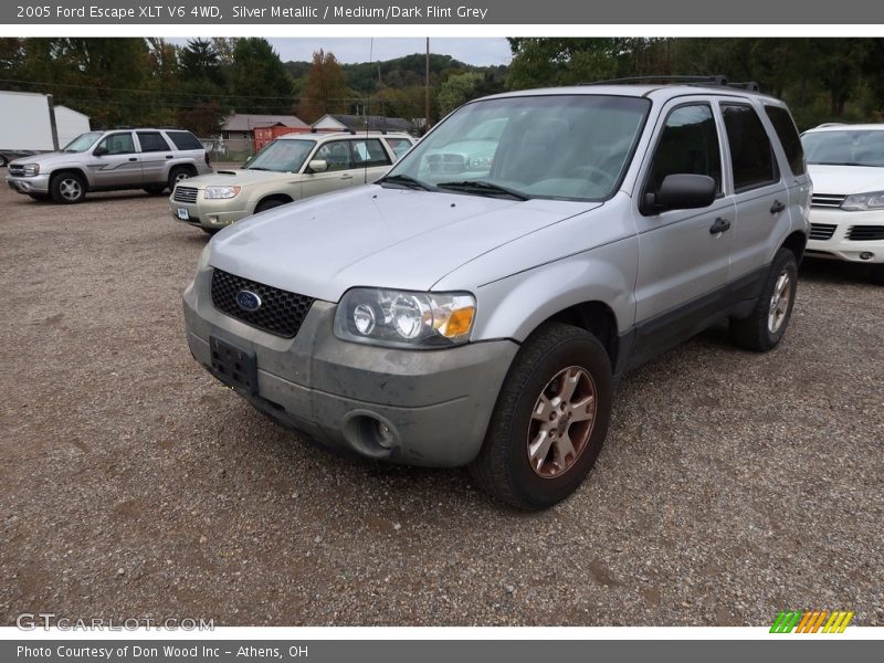 Silver Metallic / Medium/Dark Flint Grey 2005 Ford Escape XLT V6 4WD
