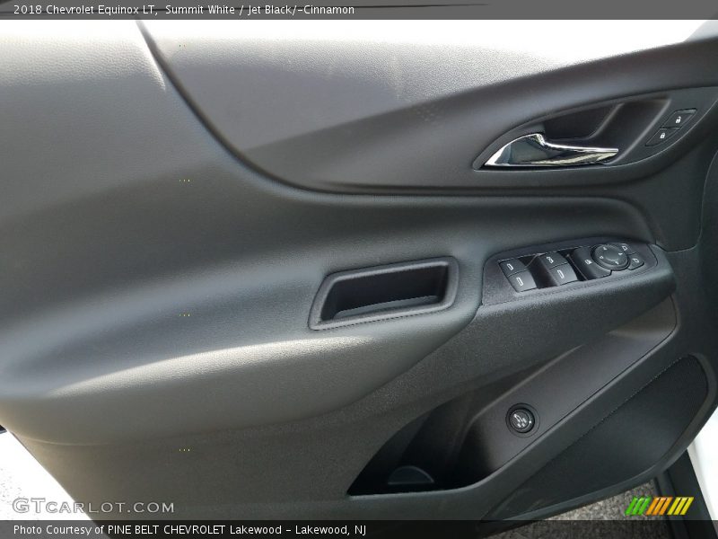 Summit White / Jet Black/­Cinnamon 2018 Chevrolet Equinox LT