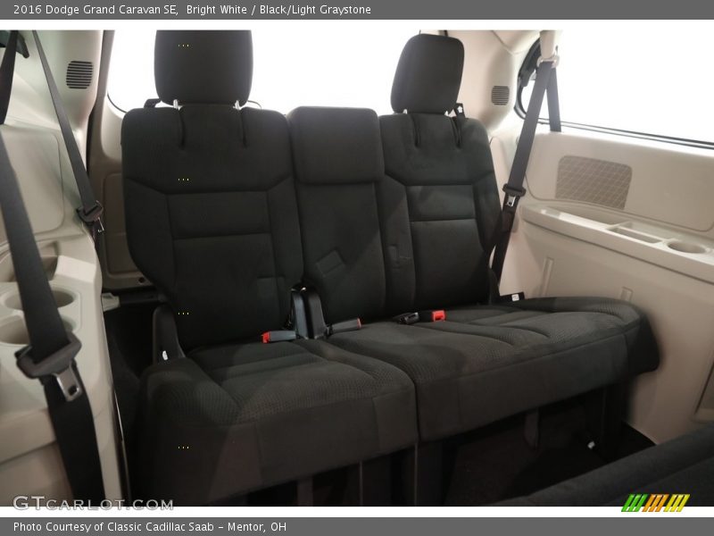 Bright White / Black/Light Graystone 2016 Dodge Grand Caravan SE