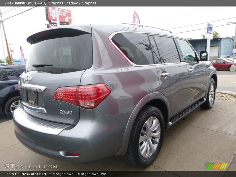 Graphite Shadow / Graphite 2017 Infiniti QX80 AWD