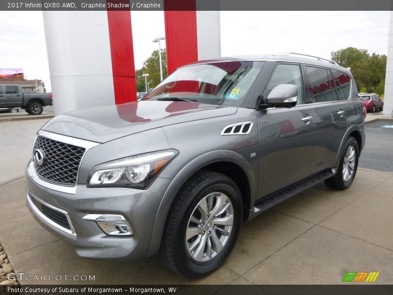 Front 3/4 View of 2017 QX80 AWD