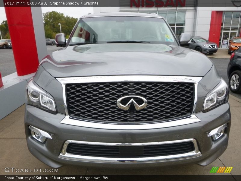 Graphite Shadow / Graphite 2017 Infiniti QX80 AWD