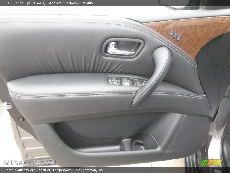 Graphite Shadow / Graphite 2017 Infiniti QX80 AWD