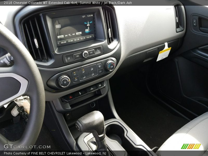 Summit White / Jet Black/Dark Ash 2018 Chevrolet Colorado WT Extended Cab 4x4