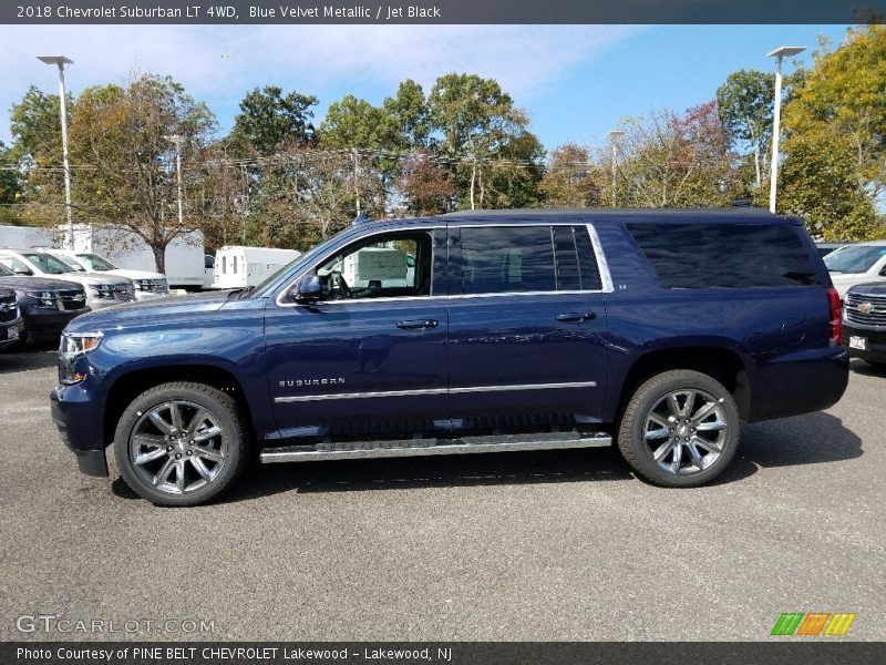  2018 Suburban LT 4WD Blue Velvet Metallic