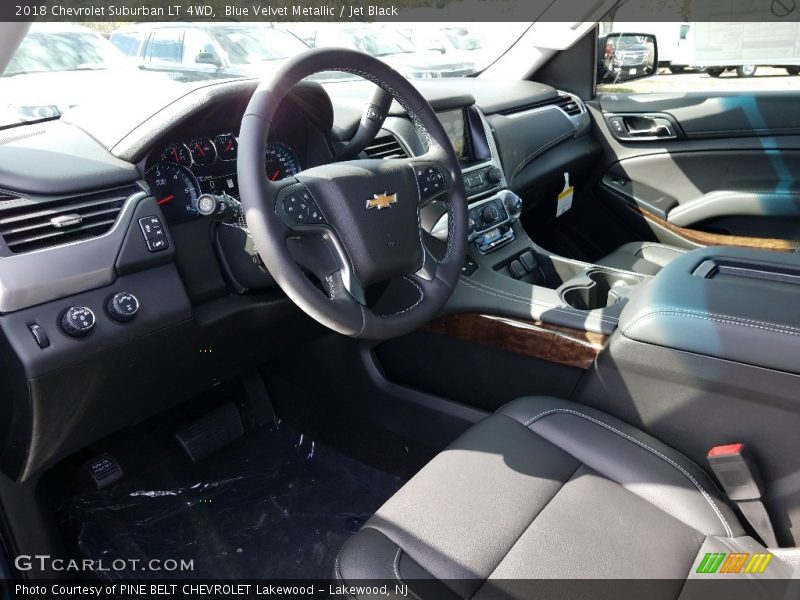 Blue Velvet Metallic / Jet Black 2018 Chevrolet Suburban LT 4WD