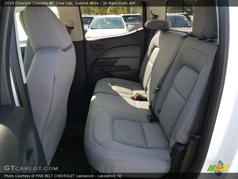 Summit White / Jet Black/Dark Ash 2018 Chevrolet Colorado WT Crew Cab