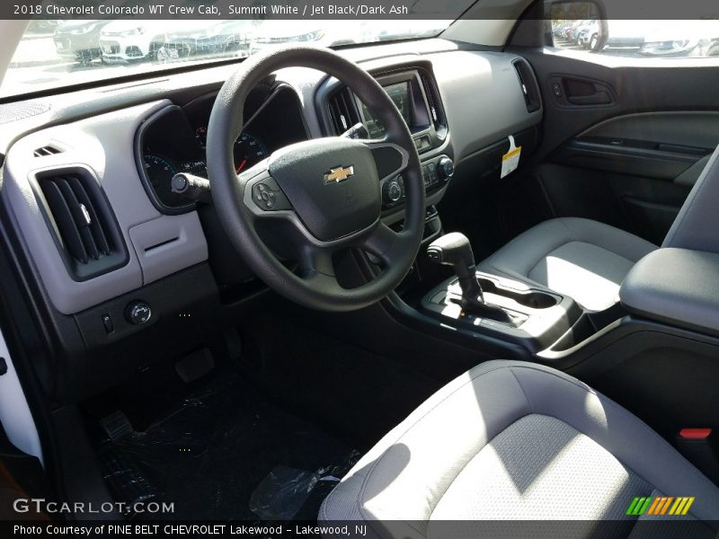 Summit White / Jet Black/Dark Ash 2018 Chevrolet Colorado WT Crew Cab