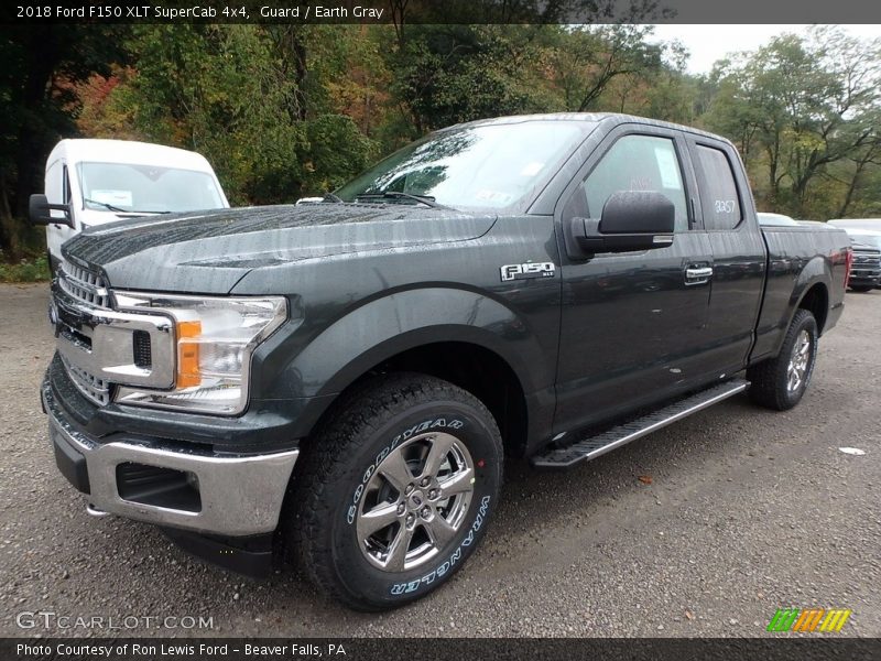 Guard / Earth Gray 2018 Ford F150 XLT SuperCab 4x4