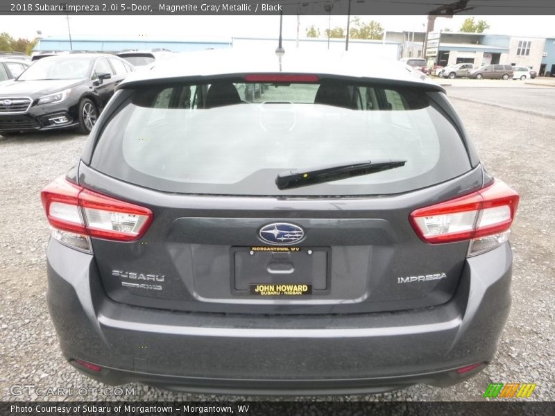 Magnetite Gray Metallic / Black 2018 Subaru Impreza 2.0i 5-Door