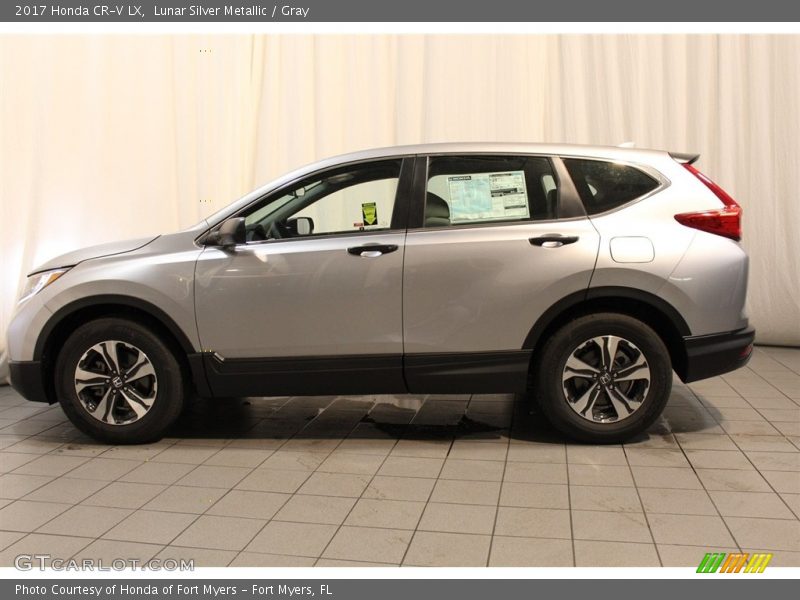 Lunar Silver Metallic / Gray 2017 Honda CR-V LX