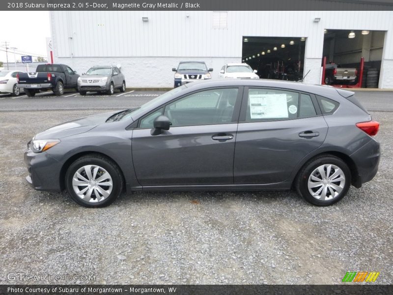 Magnetite Gray Metallic / Black 2018 Subaru Impreza 2.0i 5-Door