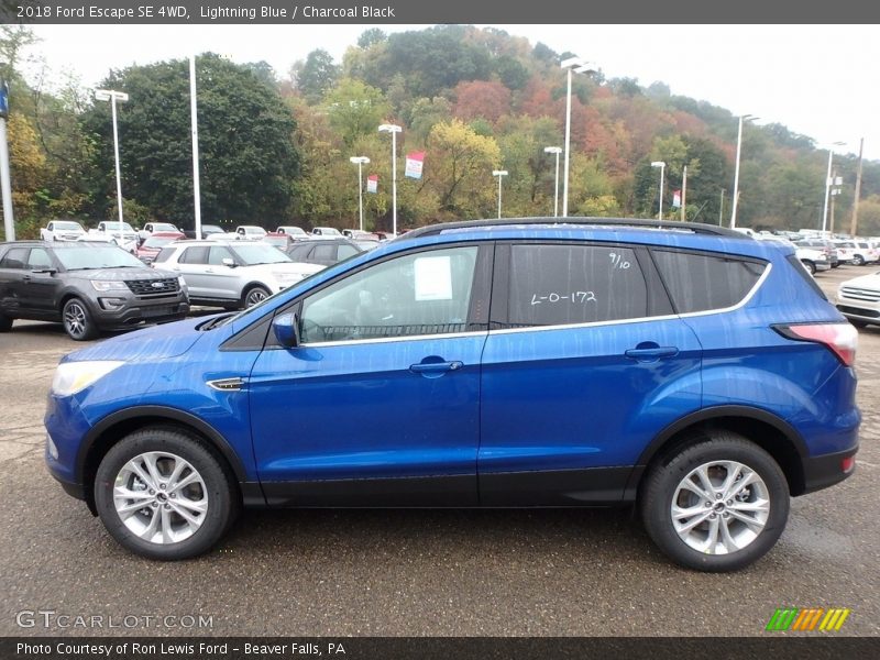  2018 Escape SE 4WD Lightning Blue