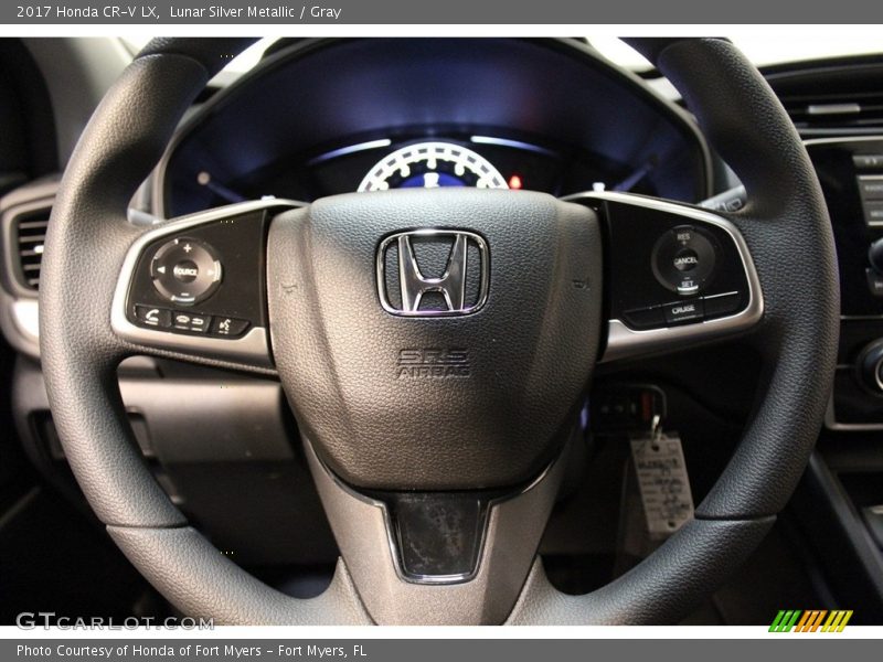 Lunar Silver Metallic / Gray 2017 Honda CR-V LX