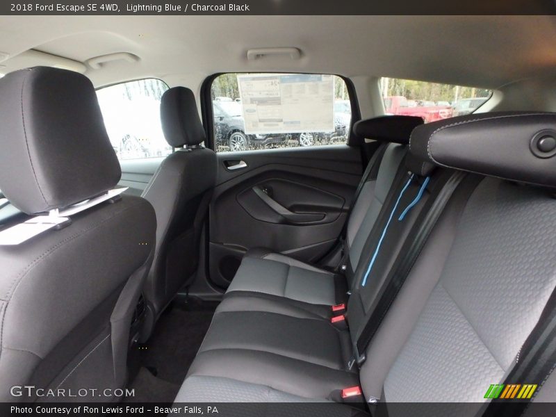 Rear Seat of 2018 Escape SE 4WD