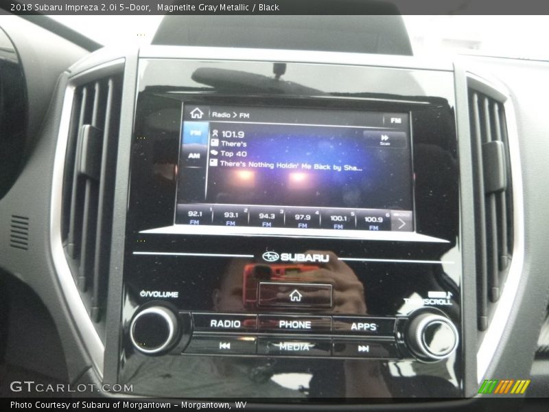Magnetite Gray Metallic / Black 2018 Subaru Impreza 2.0i 5-Door