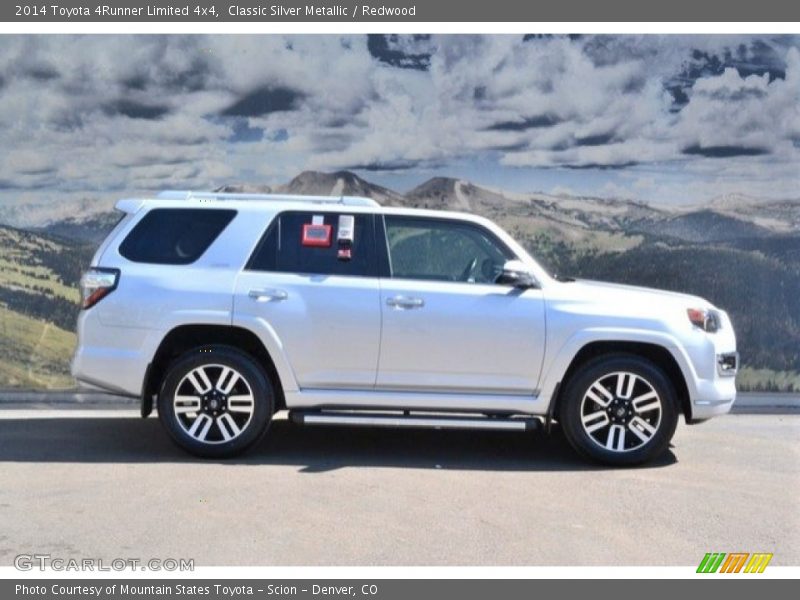Classic Silver Metallic / Redwood 2014 Toyota 4Runner Limited 4x4