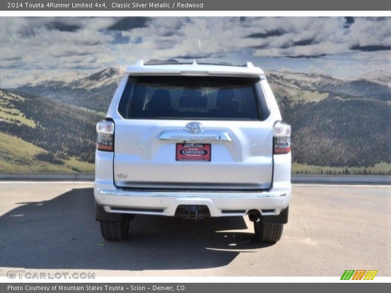 Classic Silver Metallic / Redwood 2014 Toyota 4Runner Limited 4x4