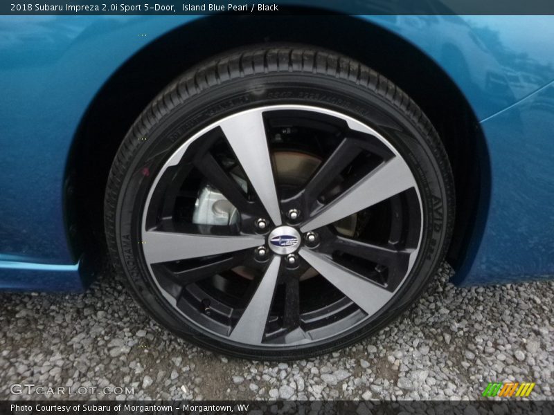 Island Blue Pearl / Black 2018 Subaru Impreza 2.0i Sport 5-Door