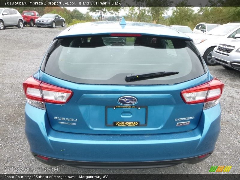 Island Blue Pearl / Black 2018 Subaru Impreza 2.0i Sport 5-Door